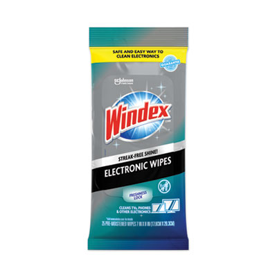 WINDEX ELECTRONICS CLEANER WIPES